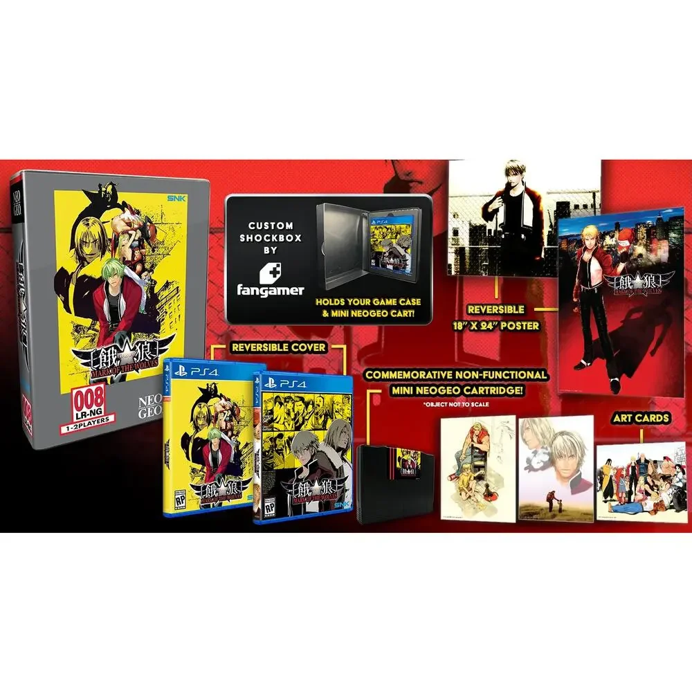 Game - Garou: Mark of the Wolves [Classic Edition] (NEW) - PS4 - Limited Run SNK